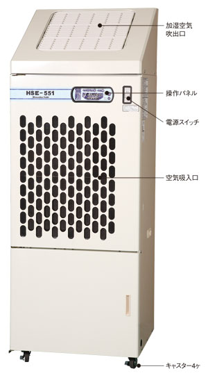 静岡製機 気化式加湿機HSE551